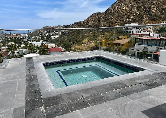 Apartment Cabo Skyview Retreat- Rooftop Pool & Gym